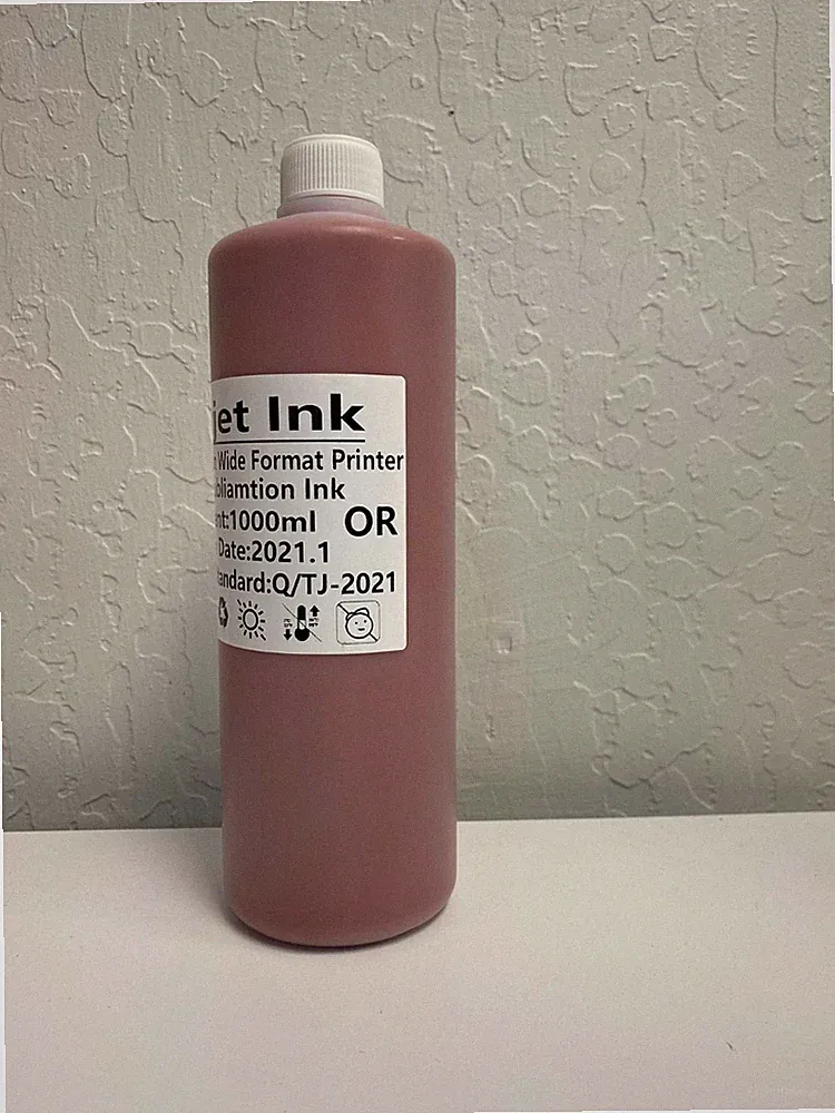 1000ml High Quality Orange Sublimation INK For EPSON inkjet Printers