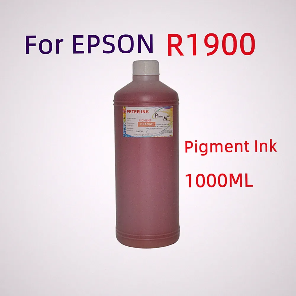 1000ML Premium Pigment Orange refill ink for R1900 printer T0879 879 cartridge