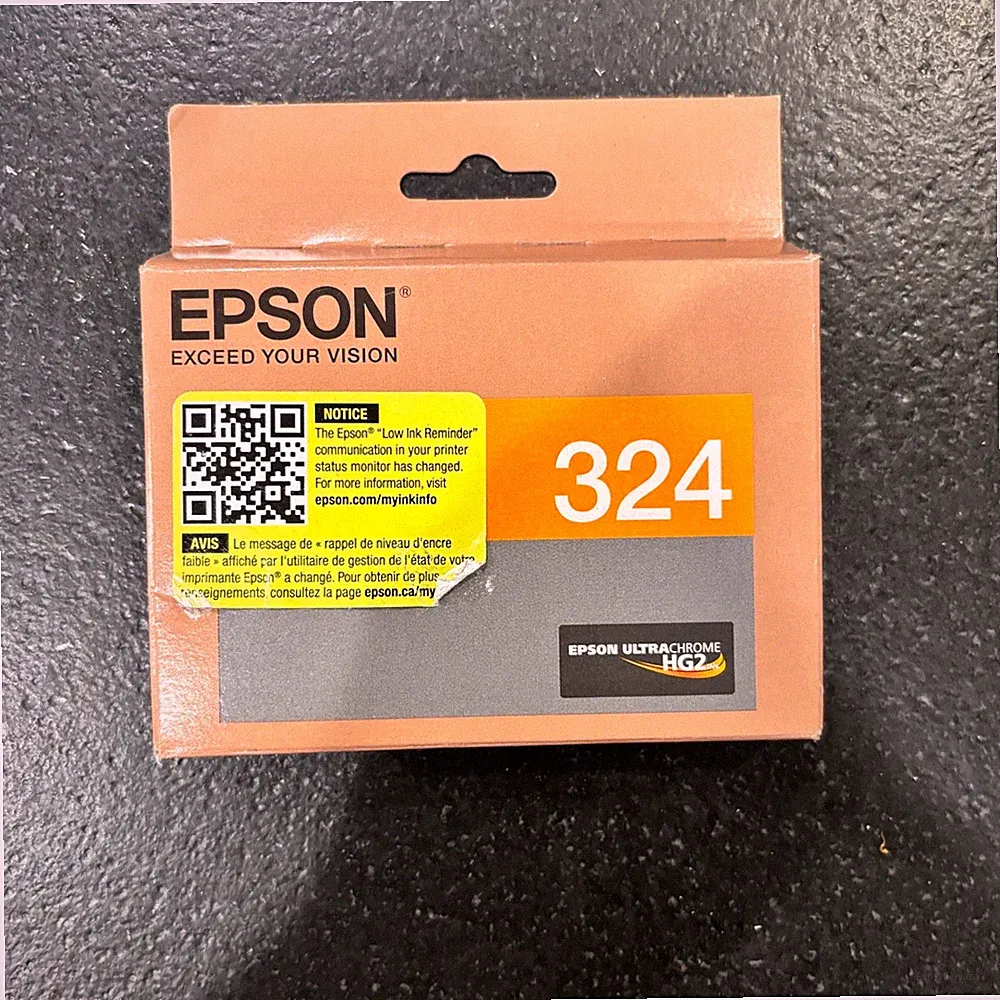 Epson 324 Orange Ink Cartridge T324920 UltraChrome HG2 – Genuine OEM, New Sealed