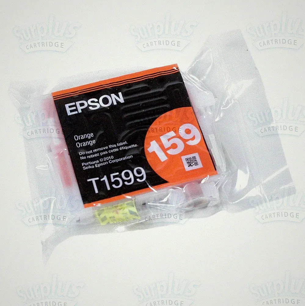 Genuine Epson 159 Orange Ink Cartridge T1599 T159920 T159 Stylus Photo R2000