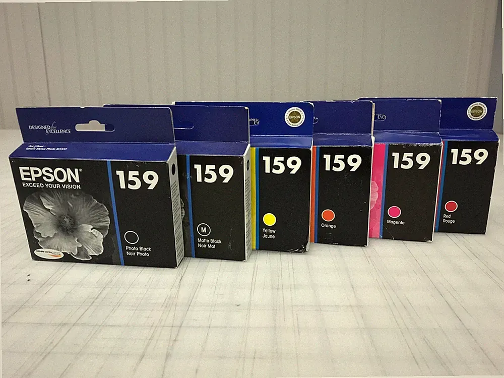 Genuine Epson 159 T159 Ink Cartridge for stylus Photo R2000 Printer