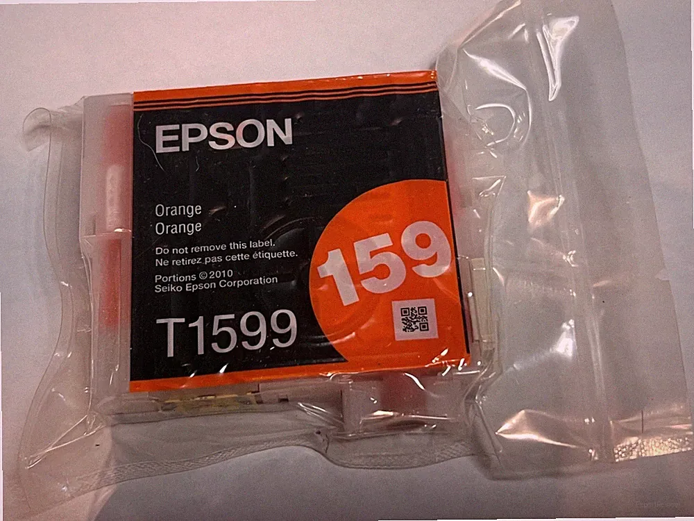 Genuine Epson Stylus Photo R2000 T1599 ORANGE INK 159 T159920 T1599