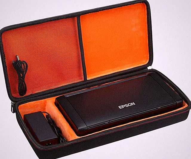Hard Portable Case Compatible with Epson Workforce WF-110 / WF-100 Wireless Mobi