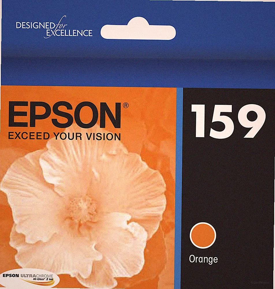 New Genuine Epson 159 Orange Ink Cartridge Epson Stylus Photo R2000