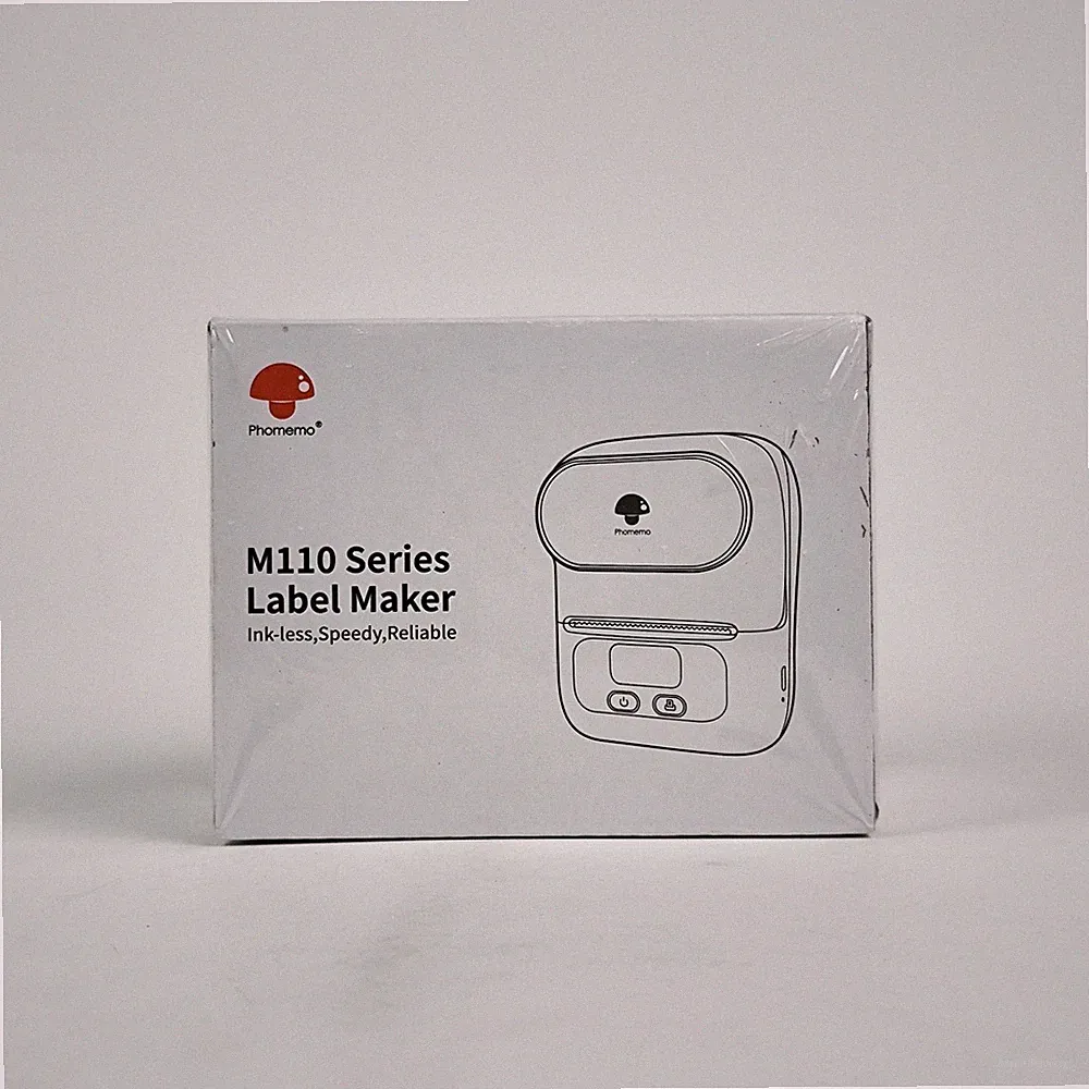 Phomemo M110 Bluetooth Thermal Label Maker Printer Inkless/Small | Color Orange