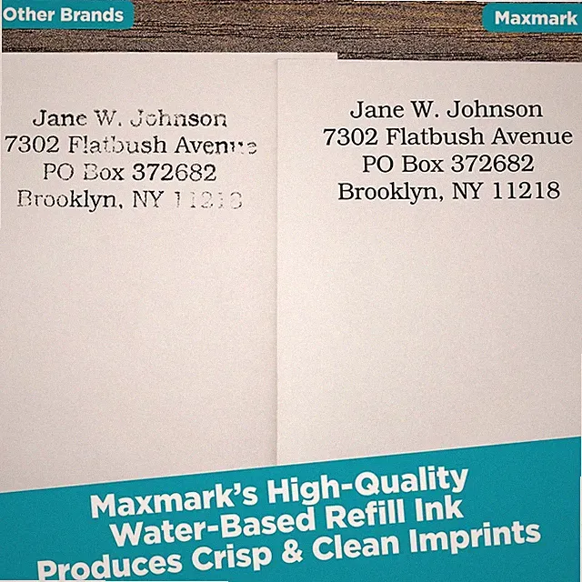 Water Based Ink for Stamps - Crimson